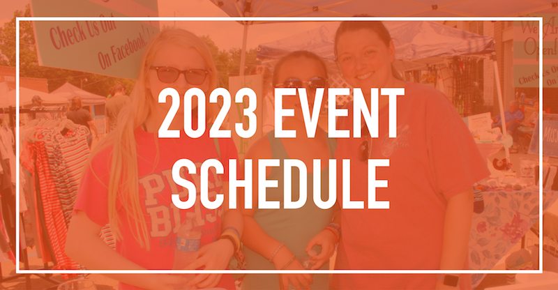 Pontotoc MS 2023 Event Schedule